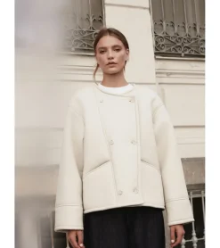 CHAQUETA PIEL CRUCE