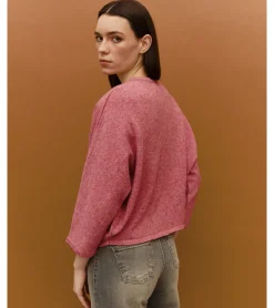CHAQUETA PUNTO JASPEADA