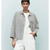 CHAQUETA RAYAS BOTONES