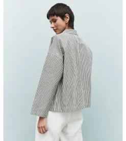 CHAQUETA RAYAS BOTONES