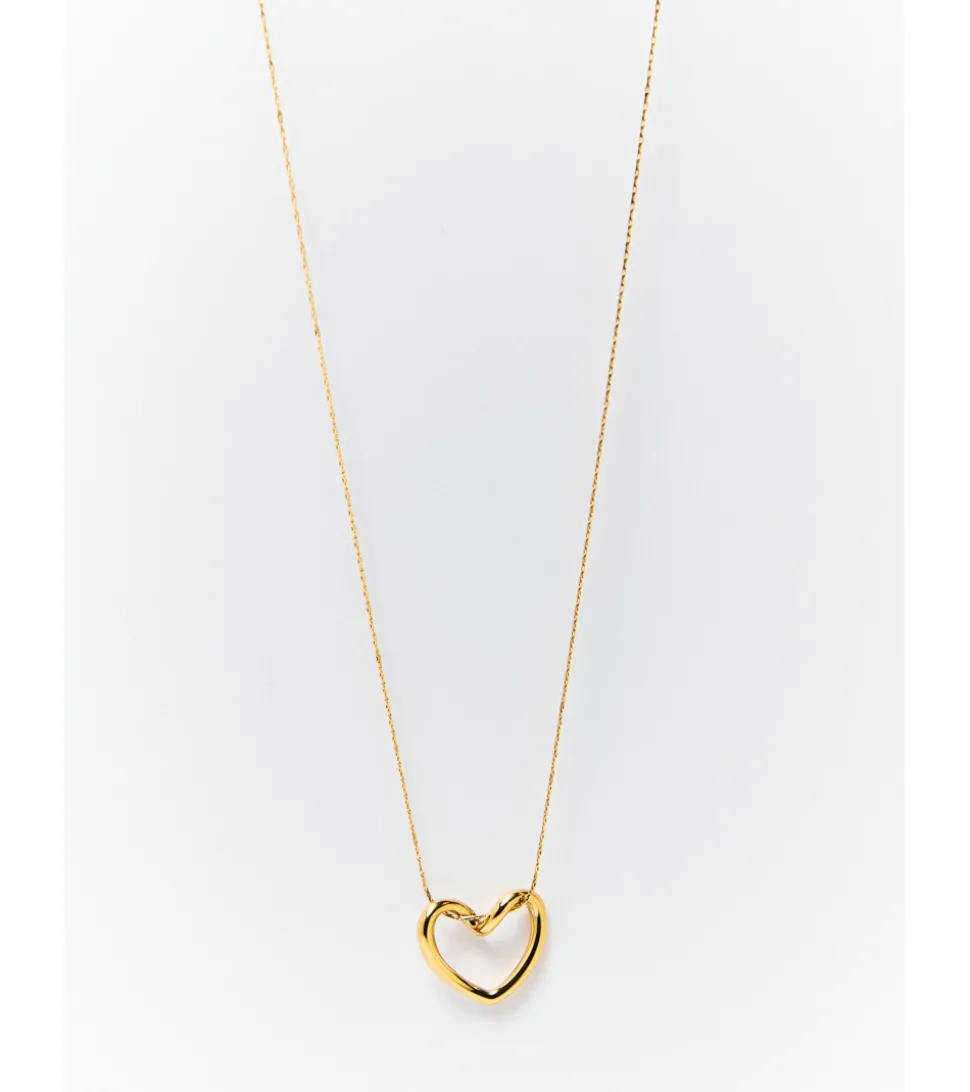 COLLAR CADENA CORAZÓN