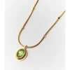 COLLAR EFECTO PIEDRA CADENA