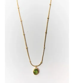 COLLAR EFECTO PIEDRA CADENA