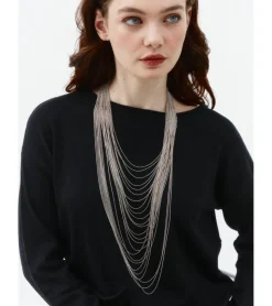COLLAR LARGO MULTICADENAS