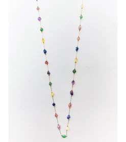 COLLAR LARGO PIEDRAS