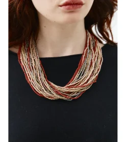 COLLAR MULTICOLOR ABALORIOS