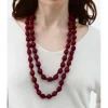COLLAR SEDA BOLAS