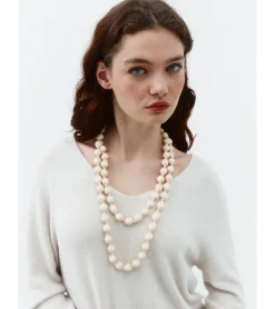 COLLAR SEDA BOLAS