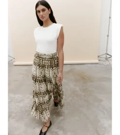 FALDA LARGA ESTAMPADA