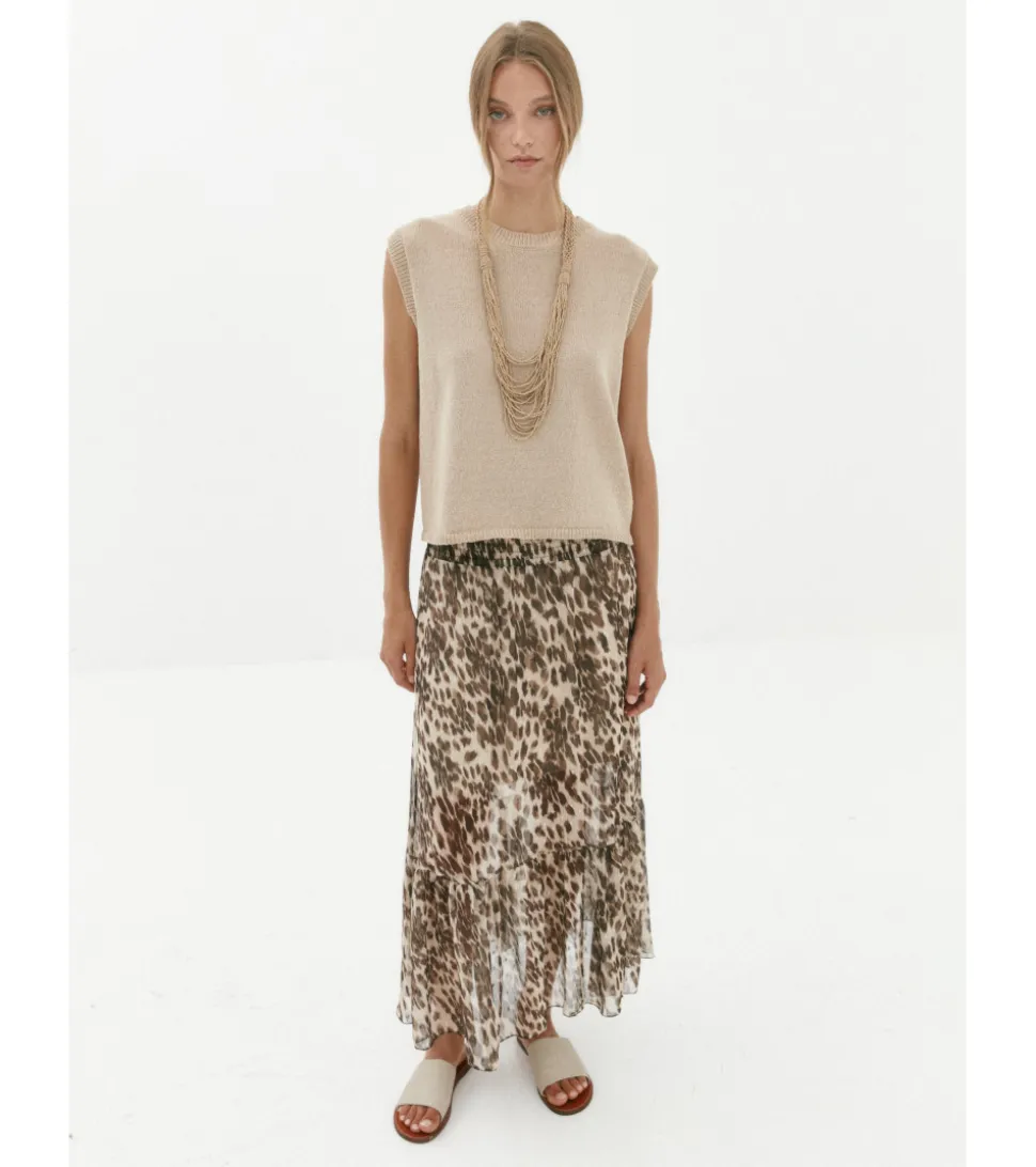 FALDA LEOPARDO