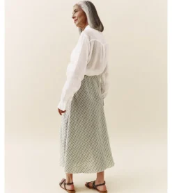 FALDA MIDI RAYAS