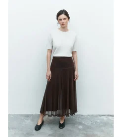 FALDA MIDI TUL