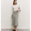 FALDA MIDI VICHY