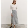 FALDA MIDI VICHY