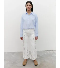 JEANS BORDADO FLORES