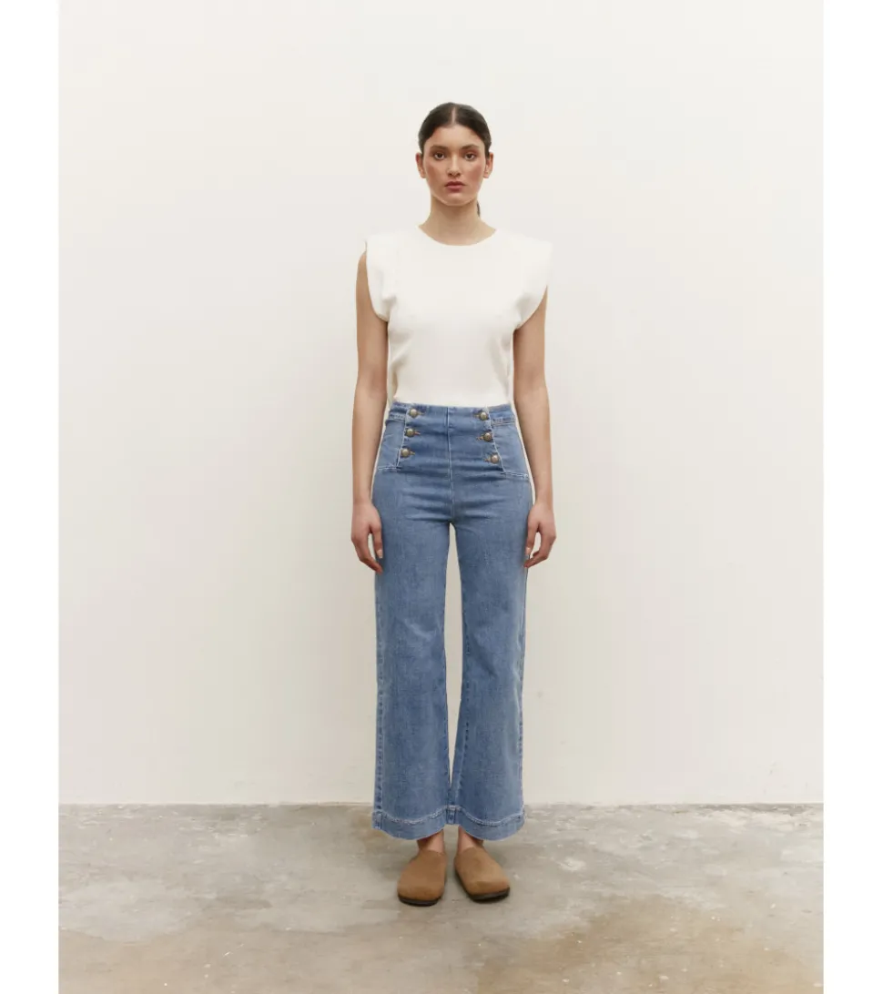 JEANS BOTONES