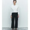 JEANS CROPPED TIRO MEDIO