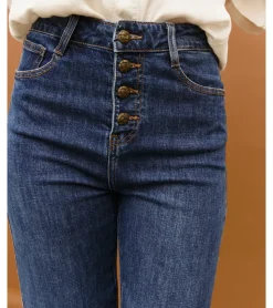 JEANS RECTOS BOTONES