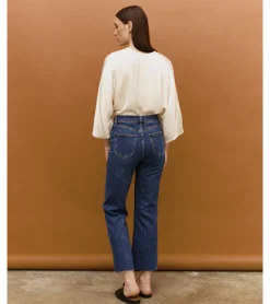 JEANS RECTOS BOTONES