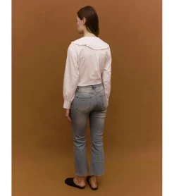 JEANS STRAIGHT TIRO MEDIO