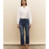 JEANS WIDE LEG CROPPED