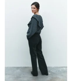 JEANS WIDE LEG TIRO ALTO FULL LENGTH
