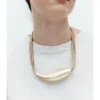 MAXI COLLAR CUERDAS Y ACERO