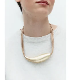 MAXI COLLAR CUERDAS Y ACERO