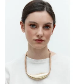 MAXI COLLAR CUERDAS Y ACERO