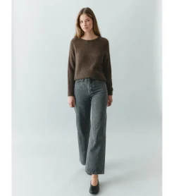 PANTALÓN ANCHO DENIM