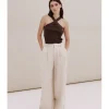 PANTALÓN ANCHO LINO