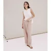 PANTALÓN ANCHO PINZADO