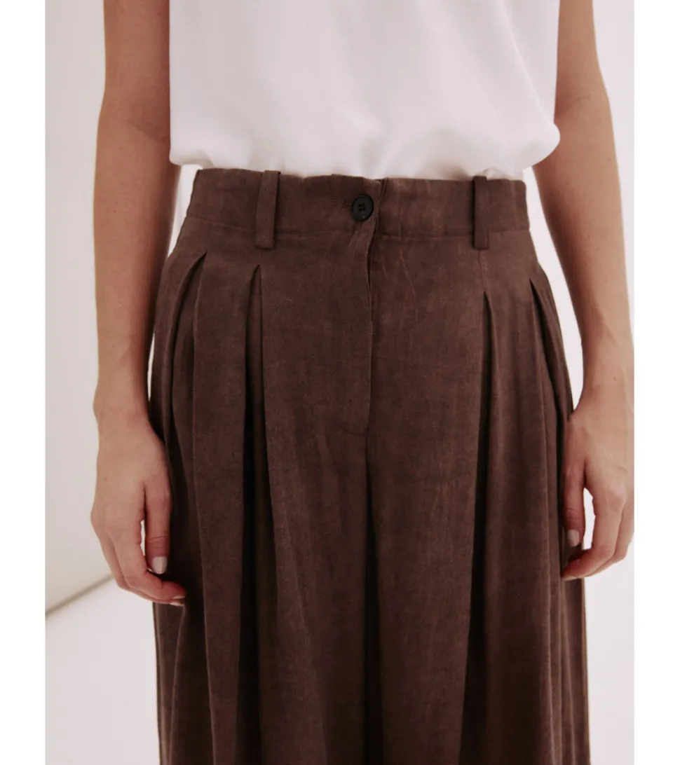 PANTALÓN ANCHO PINZAS