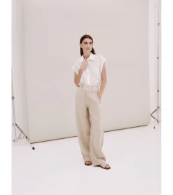 PANTALÓN CINTURA COMBINADA