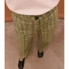 PANTALÓN CUADROS RECTO