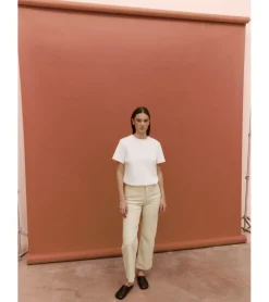 PANTALÓN DENIM BORDADO