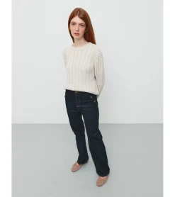 PANTALÓN DENIM BOTONES
