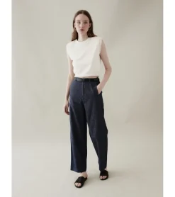 PANTALÓN DENIM CINTURÓN