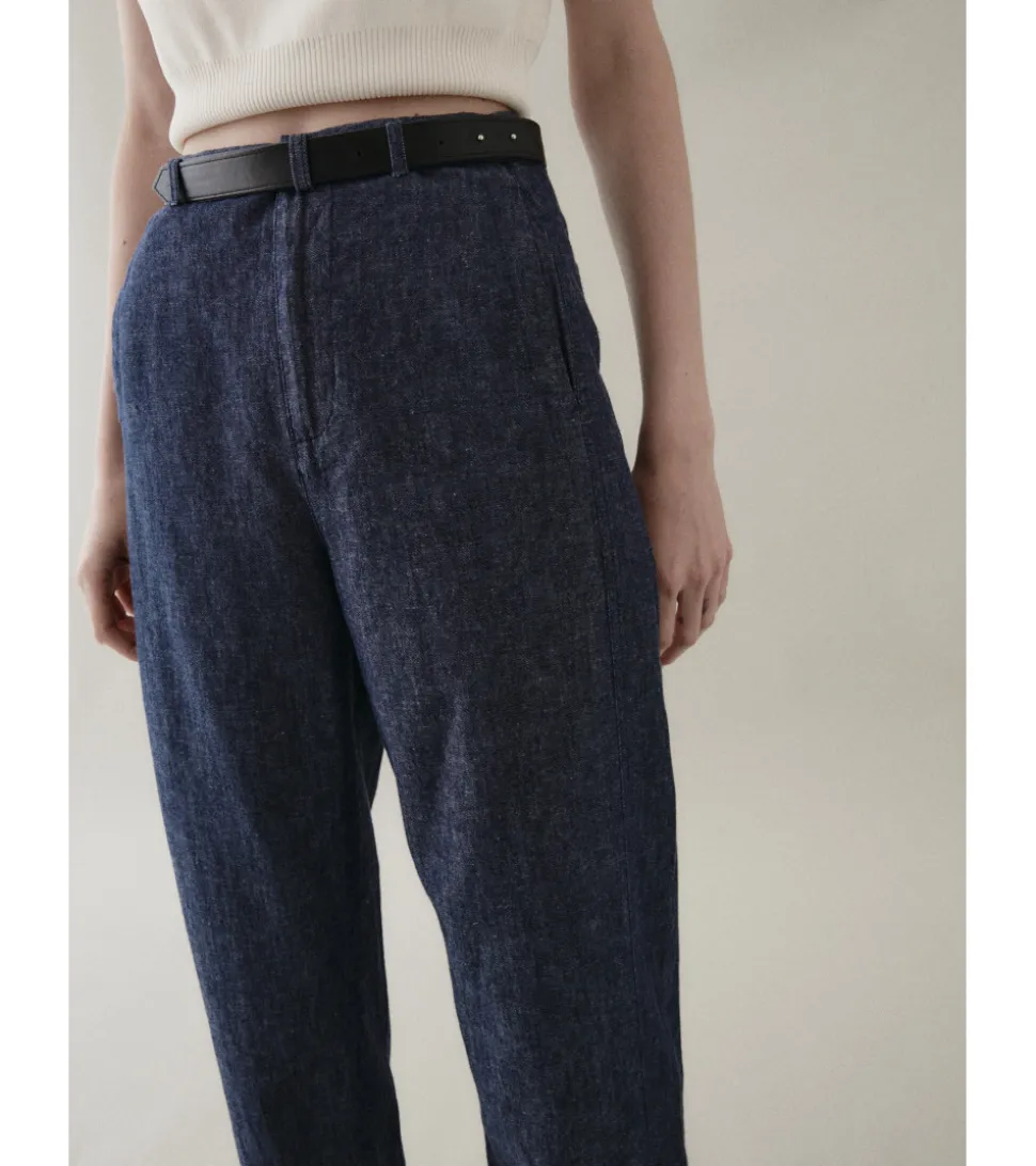 PANTALÓN DENIM CINTURÓN