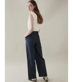 PANTALÓN DENIM CINTURÓN