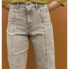 PANTALÓN DENIM RECORTES