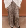 PANTALÓN ESTAMPADO SATINADO