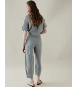 PANTALÓN LINO PUÑOS