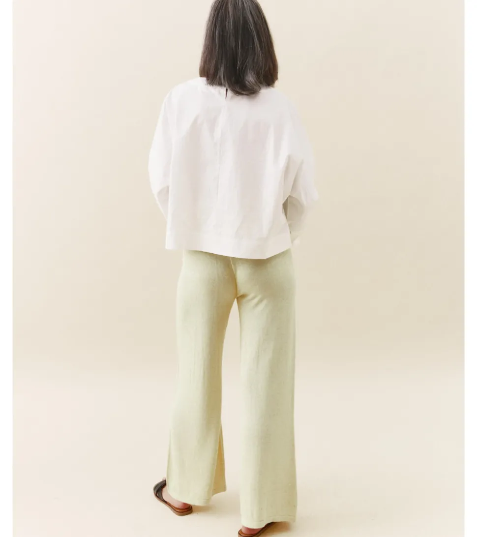 PANTALÓN PUNTO JASPEADO