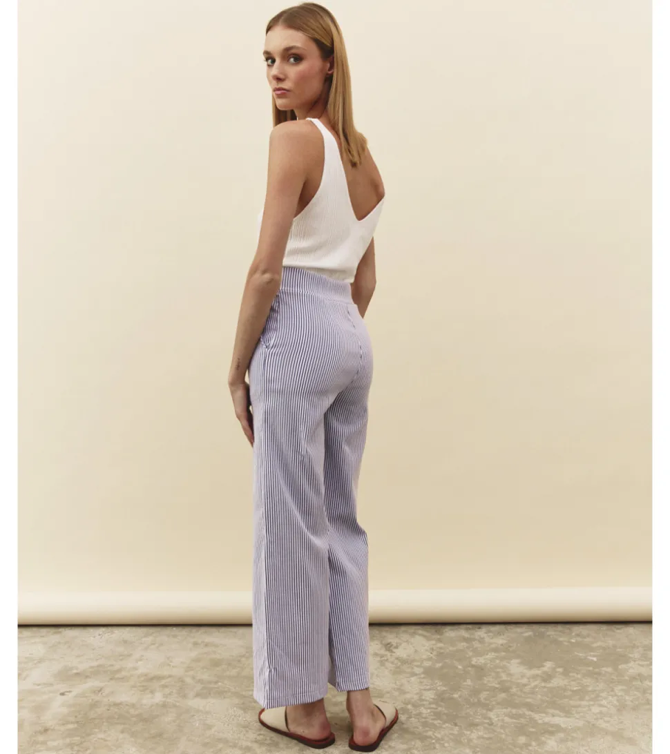 PANTALÓN RAYAS ELASTICO