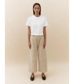 PANTALÓN RECTO BORDADO