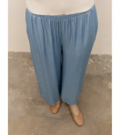 PANTALÓN SATÉN BOLSILLOS