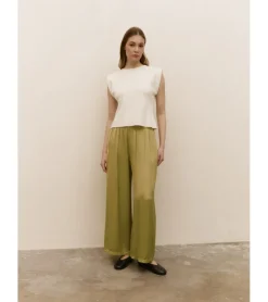 PANTALÓN SATÉN BOLSILLOS