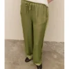PANTALÓN SATÉN COMBINADO