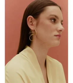 PENDIENTES AROS ONDAS